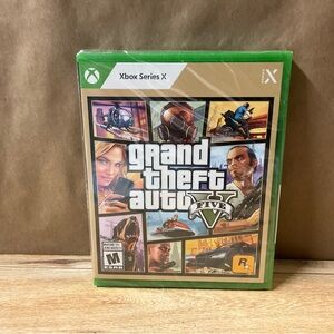 New! Grand Theft Auto V Five 5 Xbox Series X Microsoft Video Game Rockstar Games